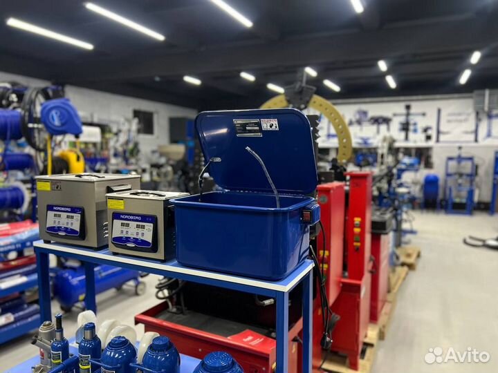 Мойка деталей с электрическим насосом для сто