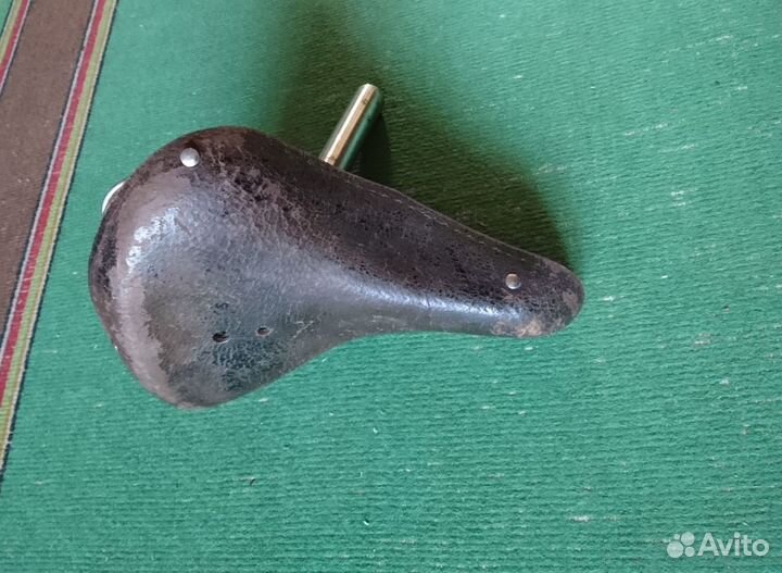 Седло велосипеда СССР, кожа