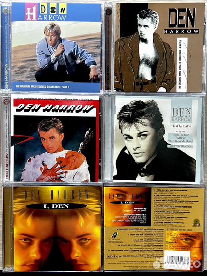 Музыкальные cd диски Den Harrow Singles Collection