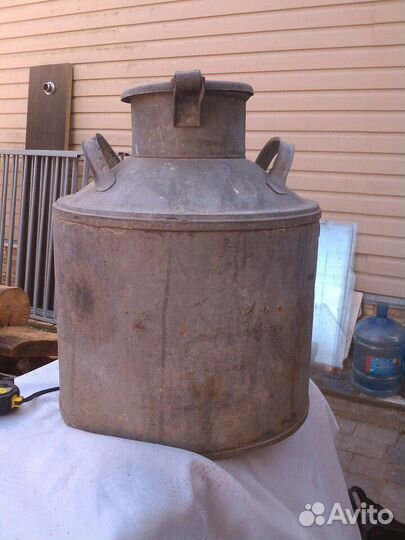 Большой бидон для декора или декорации