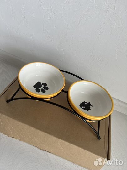 Миски для кошек керамические