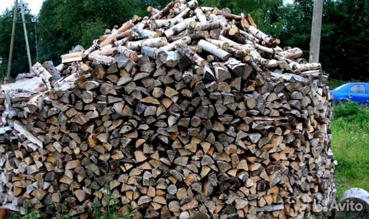 Дрова подсушенные