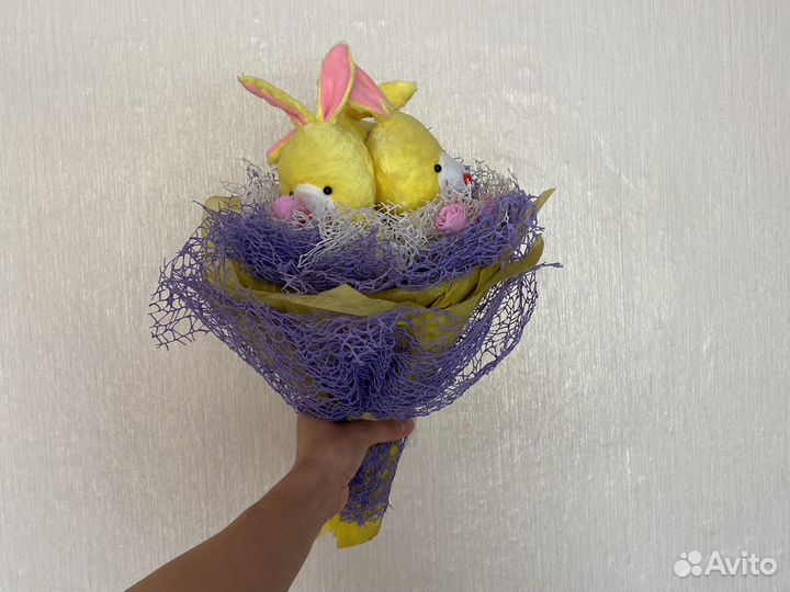 Букет из мягких игрушек