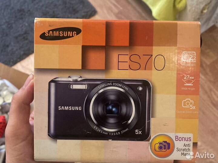 Компактный фотоаппарат samsung es70