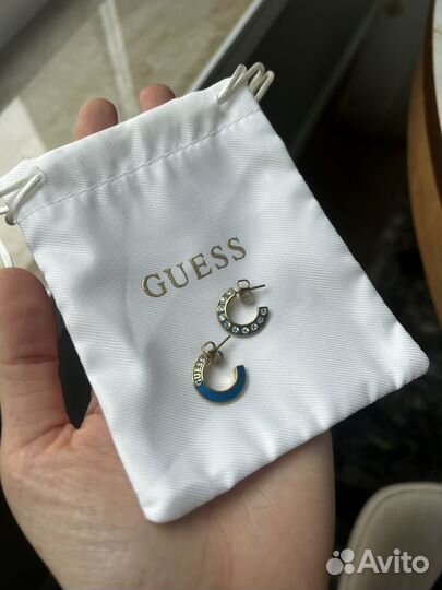 Серьги guess