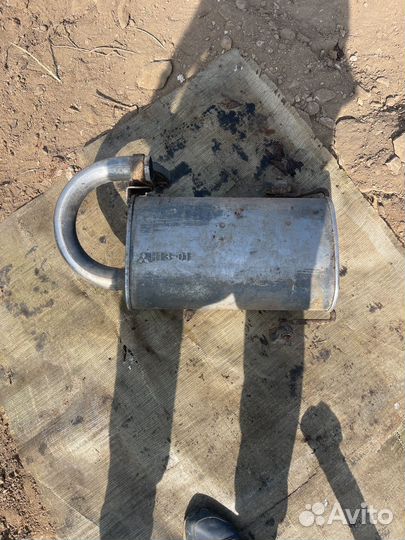 Глушитель мицубиси runner задняя банка