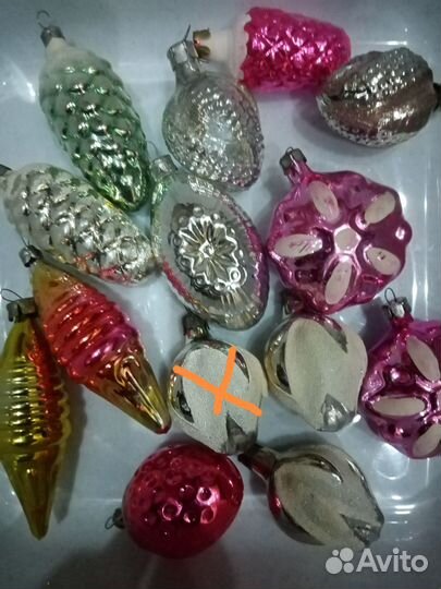 Елочные игрушки СССР Одним Лотом