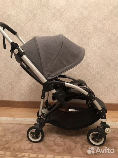 Коляска bugaboo bee 5 серый меланж