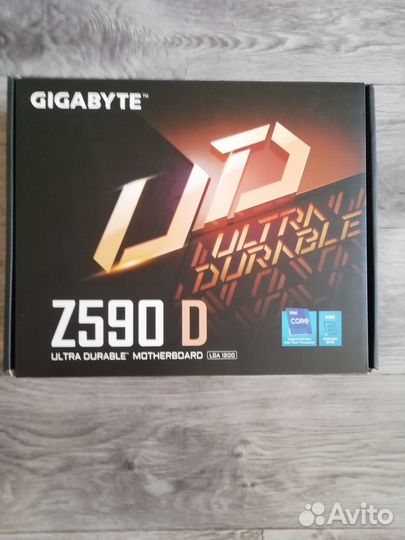 Материнская плата gigabyte Z590 D
