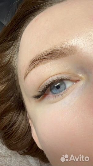 Наращивание ресниц Оформление бровей