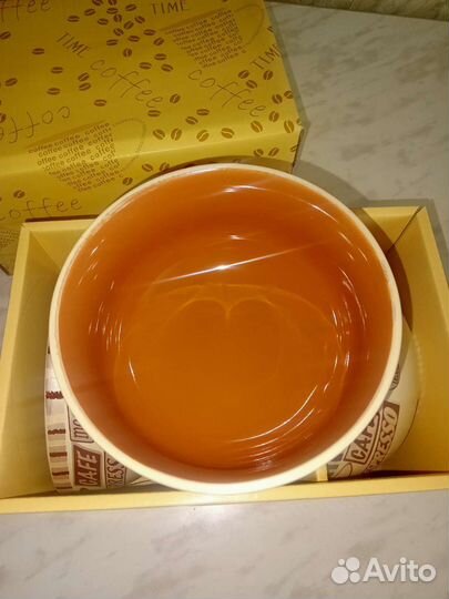 Набор чашек для супа разноцветные