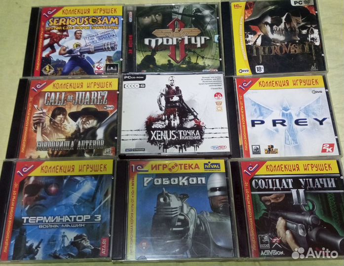 Пк игры на дисках
