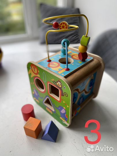 Развивающие детские игрушки от 6 мес до 2 лет