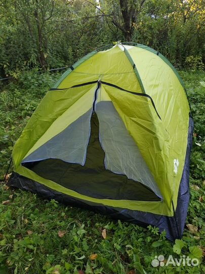 Палатка двухместная Хаки компакт 200-150-110 см