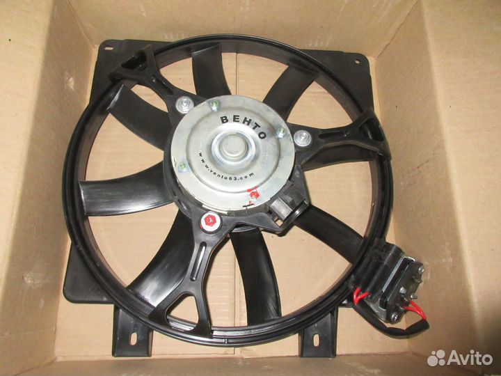 Электровентилятор охлаждения радиатора калина