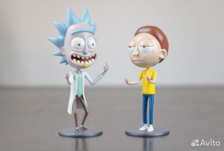 Морти, 3d печать, 19 см