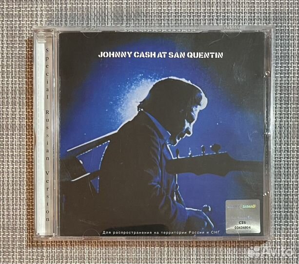 Johnny Cash - AT San Quentin Live CD Rus