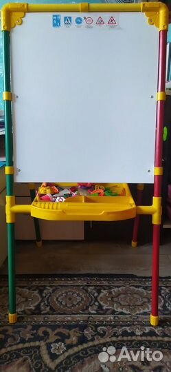 Мольберт детский двухсторонний