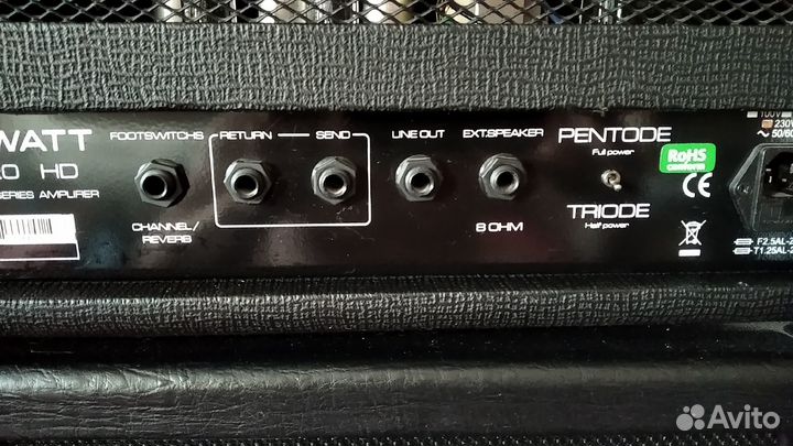 Hiwatt T20HD Ламповый усилитель для электрогитары