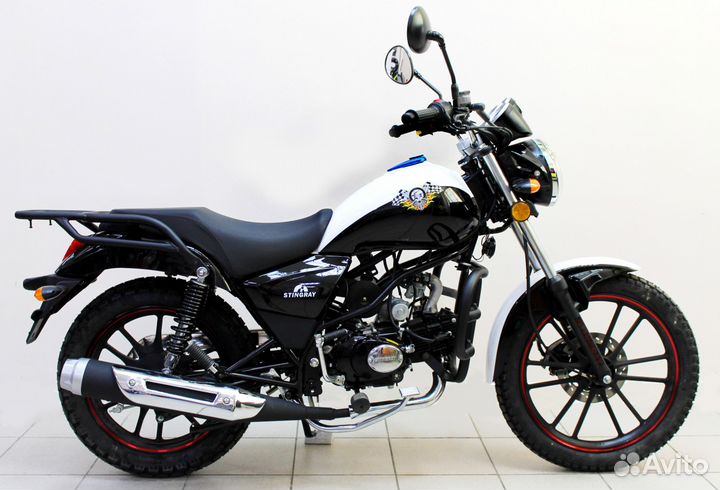 Мопед Stingray 110 см3 белый