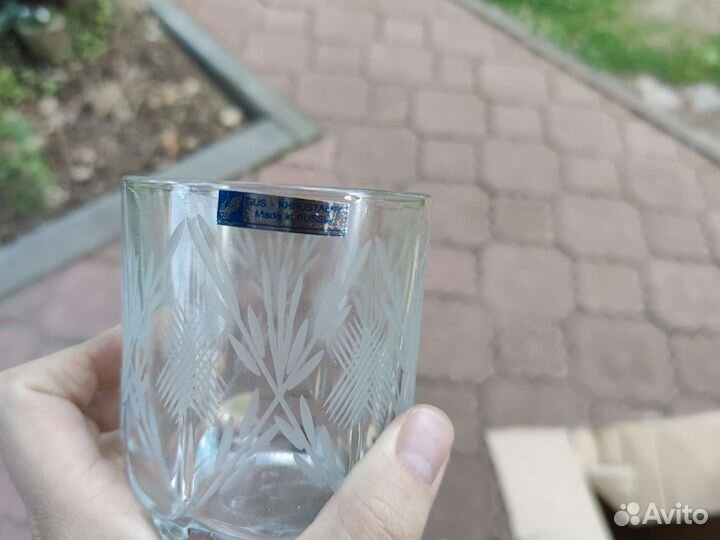 Хрустальные стаканы СССР