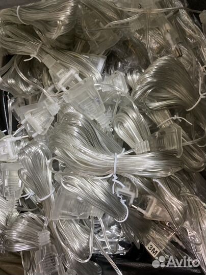 Удлинитель для гирлянд 3 метра, 5 метров