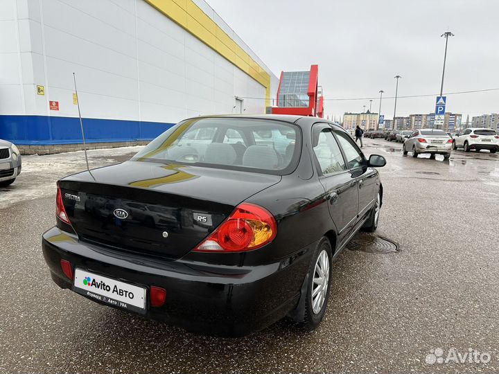 Kia Spectra 1.6 МТ, 2008, 247 000 км