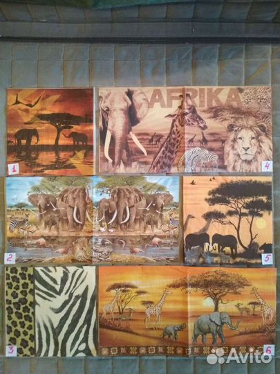 Салфетки для декупажа, ручная работа