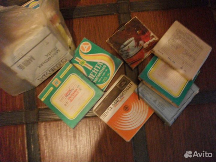 Ленты на бобинах с записями 70-х годов.Эстрада