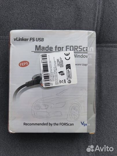 Автосканер Vgate vLinker FS для forscan Ford Mazda