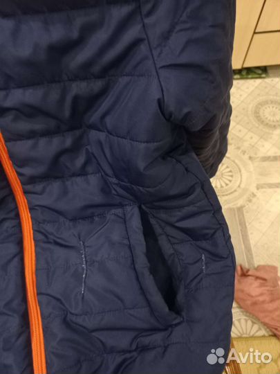 Ветровка куртка детская,на 10 лет,цвет синий