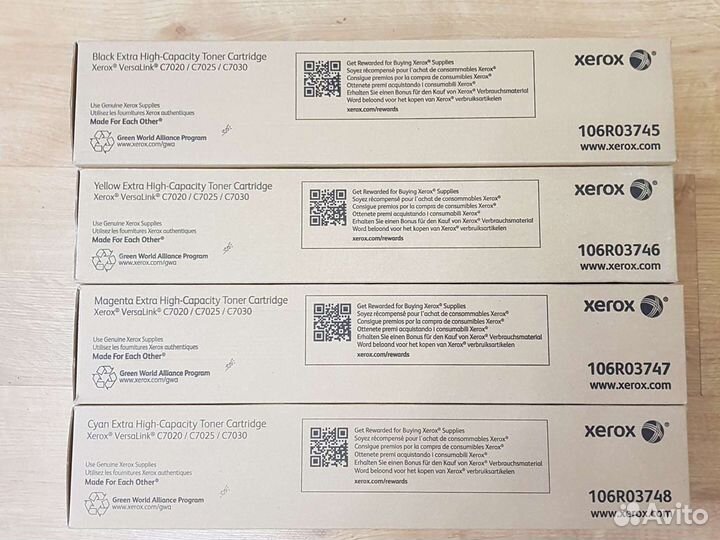 Картриджи Xerox