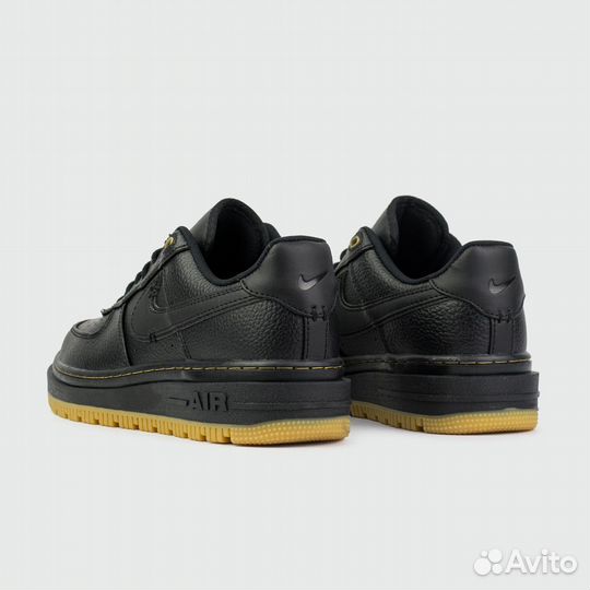 Кроссовки Nike Air Force 1 Low Luxe Black / Gum