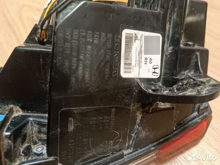 Honda accord 10 задний фонарь