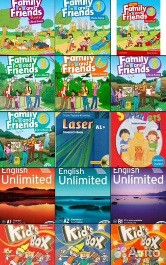 Электронные Учебники и р/т по английскому языку