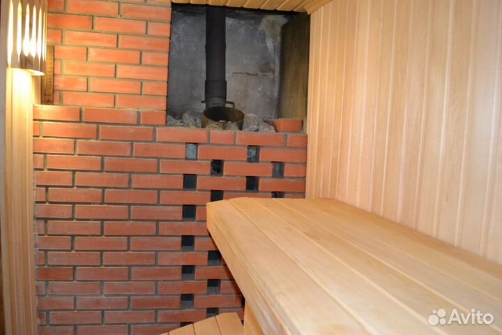 Семейная баня с вениками