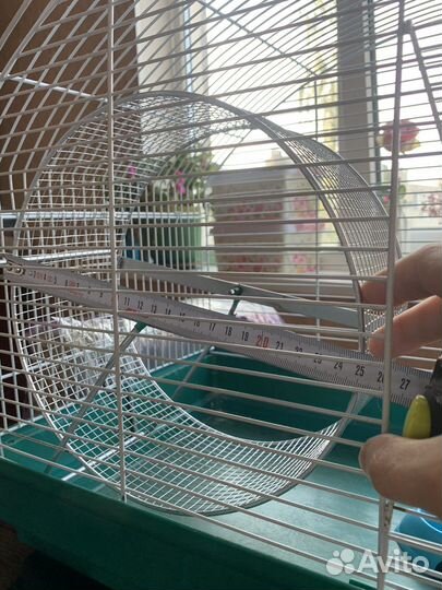 Клетка для грызунов 58х32х41 шиншиллы хомяка крысы
