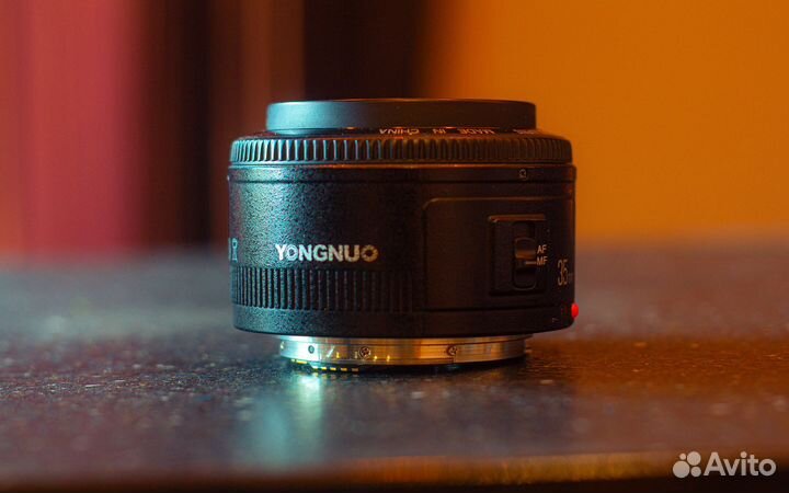Объектив Yongnuo 35mm f2 canon