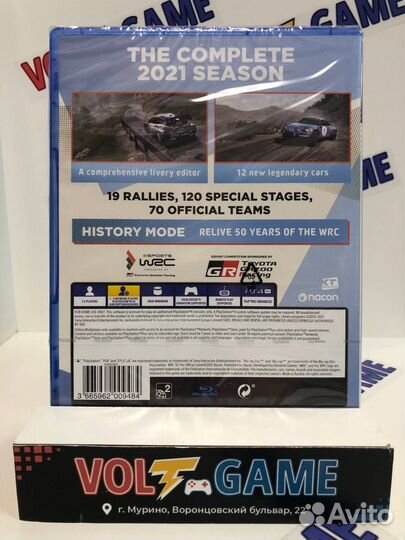 WRC 10 The Official Game PS4