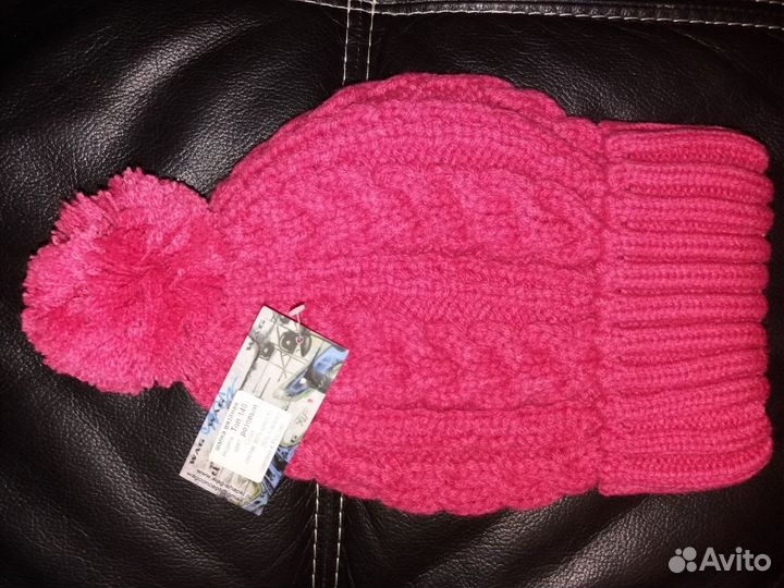 Шапка на девочку р.54 новая