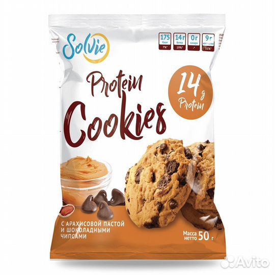 Solvie - Protein Cookies (50гр)