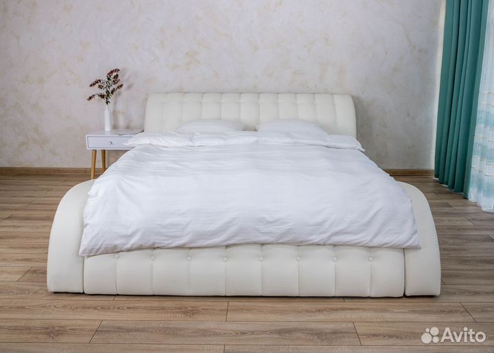 Кровать 180х200 белая Мадрид