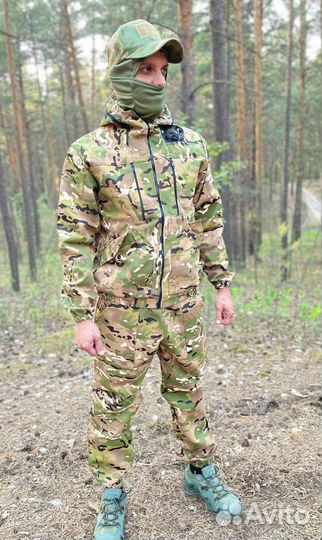 Маскитный камуфляжный костюм летний