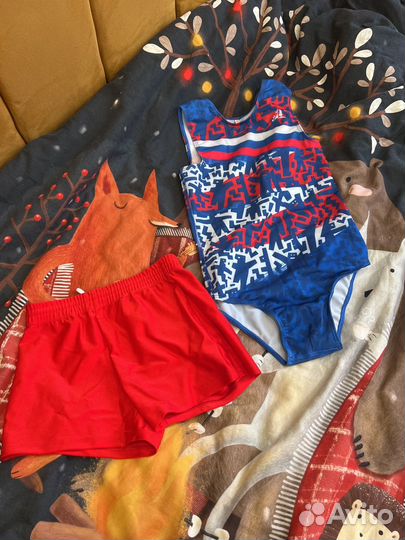 Купальник гимнастический 134-140