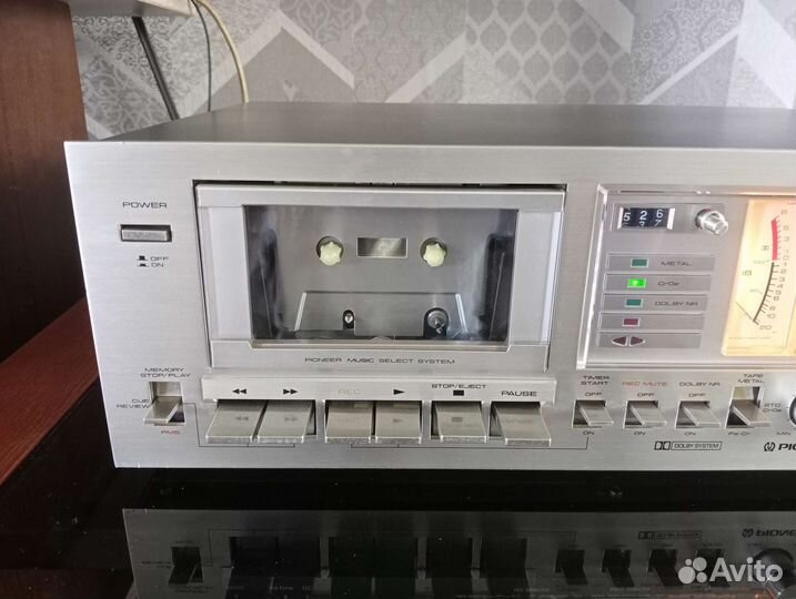 Pioneer CT-600M. Дека кассетная