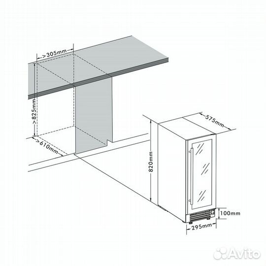 Винный шкаф Cellar Private CP020-1T