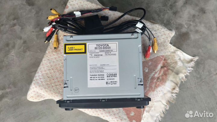 Магнитола Toyota Land Cruiser Prado 86120-60d20