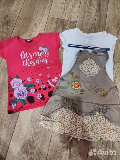 Пакет вещей на девочку 92