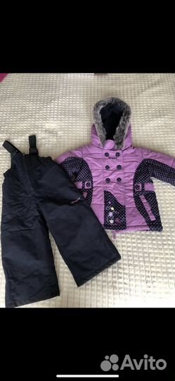 Комбинезон для девочки зимний