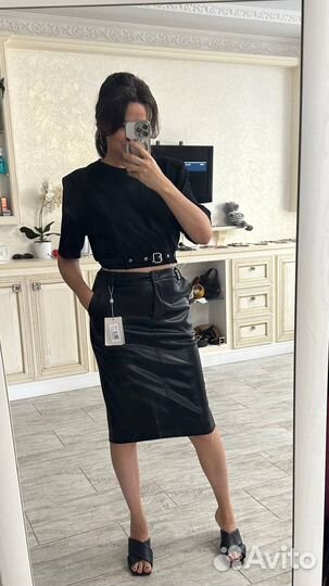 Юбка экокожа, Motel, Италия, M